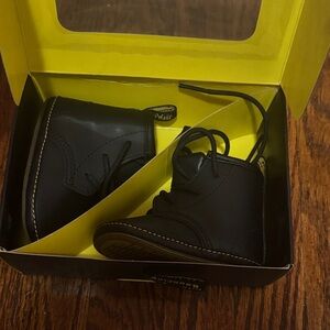 Dr. Martens Black Kids Boots